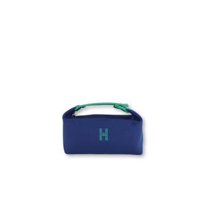 [라운지엘] 에르메스 브리드 어 브랙 파우치 마린 스몰 H104222M 03