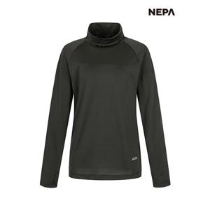 [네파]네파 여성 트레일 하이넥 티셔츠_7J25421
