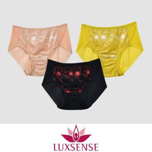 (럭센스)플라워 레이스 햄라인 맥시 여성 팬티