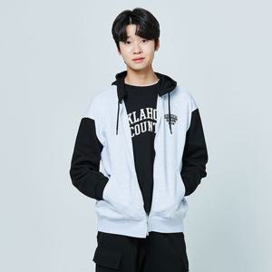 [소이]남자 가을이월 모노배색후드셋업점퍼(25S5701)