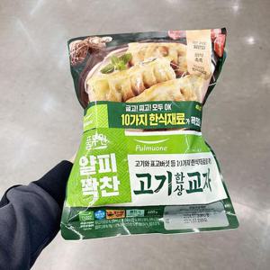 [에이알비티] 풀무원 얄피 꽉찬 고기 한상 교자 400g x 2개