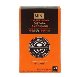 커피빈 캡틴 아메리카노 미니(0.9x30T)