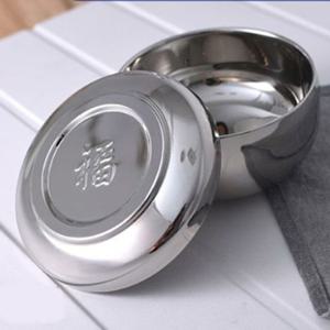 이딜리 스텐 밥공기 이중진공 밥그릇 합식기 유광