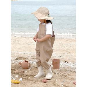 라비베베 오버롤 아기 전신 미술가운 모래놀이 갯벌체험옷 방수 앞치마