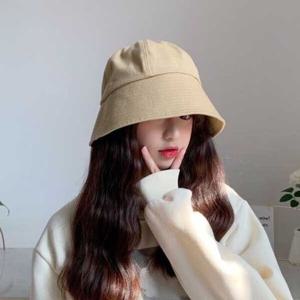 남녀공용 베이직 캐주얼 무지 벙거지모자 버킷햇