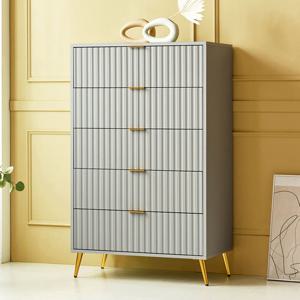 리빙인도무스 고흐 5단 서랍장 그레이