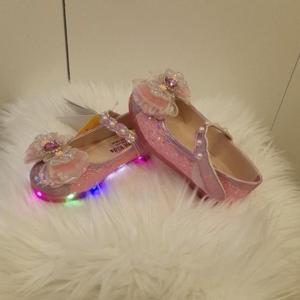 TALENTKIDS HC24 하트플라워핑크공주LED구두 TSY11HSH02