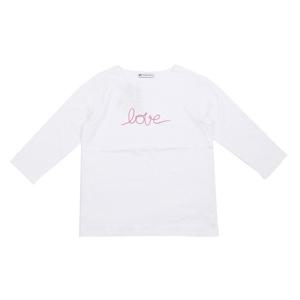 [뱅뱅]여성 LOVE 7부 면 티셔츠 NTL239