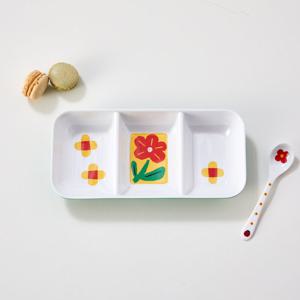 [모던하우스] 스프링가든 멜라민 3칸 나눔접시