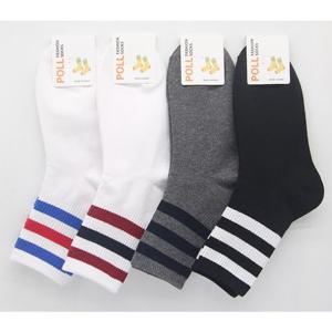 여자 패션양말(삼선줄스트리트패션) 5켤레