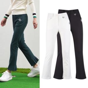 보스케 여성 봄 가을 골프웨어 편한 반밴딩 프릴 골프바지 L11102357