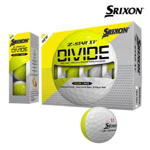 스릭슨 25 제트스타9 XV 디바이드 3피스 우레탄 골프공 1더즌 12구