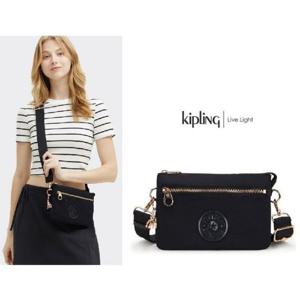 [키플링]키플링  세련된 아코디언백  리리집 블랙 로즈 스파이스  KPABS46 BKRS