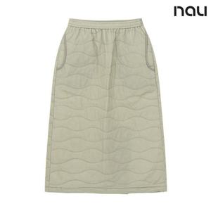 나우  (1NUSKW4502_LH) W페더라이트패딩스커트 L.KHAKI BEIGE