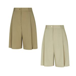 콜핑 여성 시원한 뒷밴딩 와이드 등산 반바지 GS