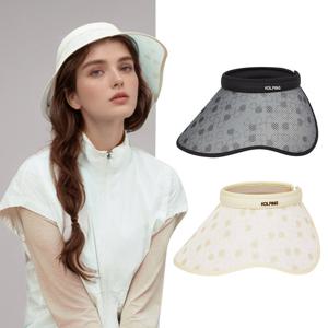 콜핑 여성 여름 캐릭터 패턴 등산 선캡 모자 GS