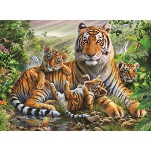 1000피스 행복한 호랑이가족 직소퍼즐 HP1008 풍경화퍼즐