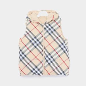 [국내]버버리 리버시블 키즈 후드패딩 조끼 8A 8092515