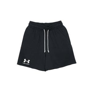 언더아머 UA 라이벌 테리 6인치 쇼츠 블랙 1382427-001