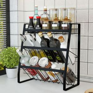 수납선반 식탁위 3단 주방 다용도 미니 정리대 와인랙