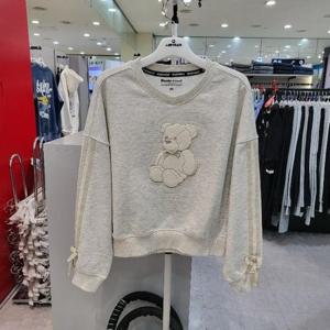 에어워크주니어 sh06 리본 곰돌이 맨투맨티셔츠 R251G1254B