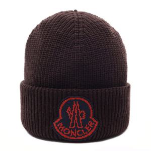 [몽클레어] 24FW 남성 로고 패치 울 비니 (3B00019 M1282 687 24F)