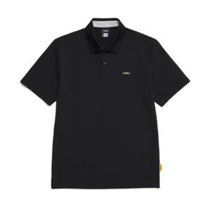 내셔널지오그래픽 N252UPL920 카리디 피케 반팔 티셔츠 BLACK