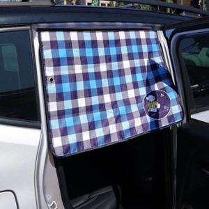 [오너클랜]인기상품 뉴클레어 자석 암막 햇빛가리개(체크무늬) [