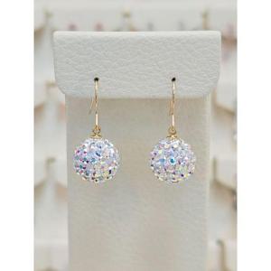 볼라레 세이브존03 볼라레 14K지에프 12mm오로라미러볼 후크귀걸이 AGSSS1703A