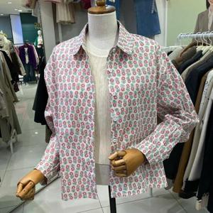 클리지 M백화점 아반떼 프릴 긴팔 셔츠 CP2WBL29