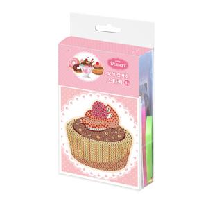 DIY 보석십자수 스티커 디저트 10x11 BST3-003