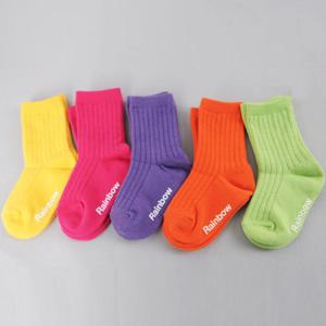 어린이집생일선물양말 아기 유아 아동 컬러 양말세트 5족 유치원 생일 선물