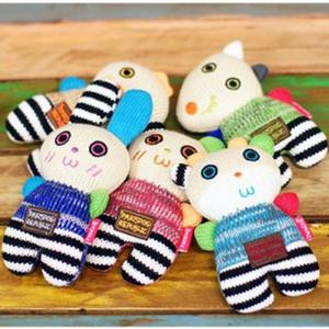 강아지 장난감 애니멀 니트 인형 삑삑이 터그 놀이