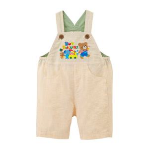 [미키하우스] HB 프리미엄 빈스 친구들 띠띠 멜빵바지 17P203301