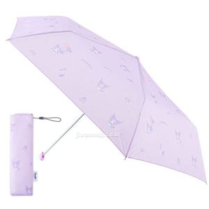 유아우산 산리오 쿠로미 러블리 납작 53 3단 수동우산