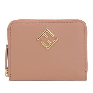 펜디 FF 다이아몬드 집 아운드 미디엄 지갑 8M0508 ALV4 F1SO1