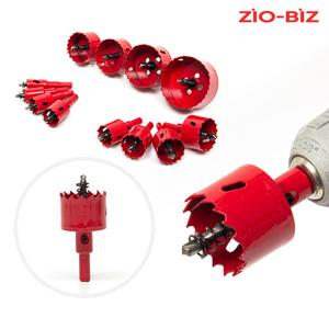 바이메탈 홀쏘 38mm 1EA/목재 철판 플라스틱 천공 타공 기리 보링 전동드릴 홀커터 홀카타 홀컷터 아바일체형 목공홀쏘