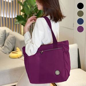 캐주얼 스퀘어 숄더백 쇼퍼백 빅사이즈 캔버스백