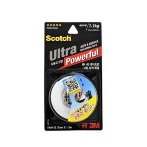 3M 스카치 UP115 초강력 다용도 폼 양면테이프 다용도