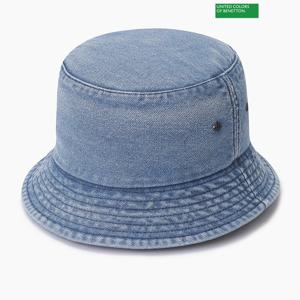 베네통 데님 벙거지 모자 BCCPA1511