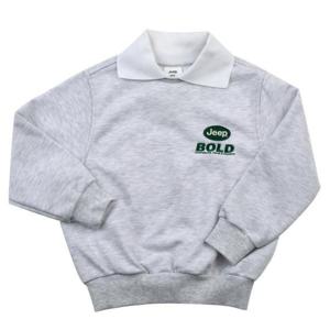 지프키즈 KO1TSU814 키즈 볼드 카라 맨투맨