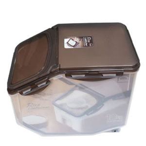 락앤락 쌀통 10kg 12L 브라운 보관용기 쌀통 쌀보관용기 밀폐용기 밀폐쌀통 쌀보관밀폐용기 잡곡용기 잡곡