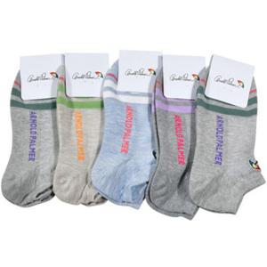 아놀드퍼머 스트라이프 양말 숙녀 스니커즈양말 5족