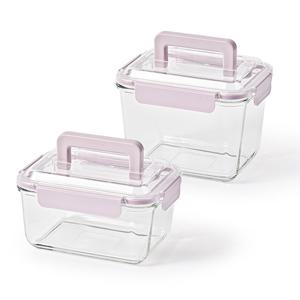 글라스락 김치맛지킴이 핸디퓨어 1.8L+2.5L(라일락)