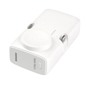 아이코모스 PBDA01 도킹형 고속 충전 보조 배터리 5000mAh 애플 워치형