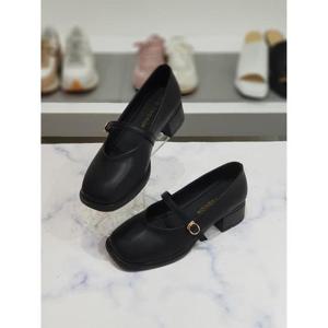 한슈 세이브존03 마리 스퀘어코 메리제인 미들 펌프스힐 4cm AGHS372501spA