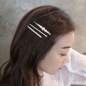 여성 액세서리 진주실핀 5피스 1세트 포인트 헤어핀