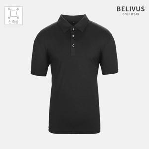 빌리버스 남성 골프웨어 스판 카라 반팔티 BGLT035