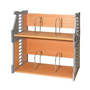 (도이퍼니처) 원목만능책꽂이 2단 BS-057 서랍책꽂이 책상정리대 서류정리대 책꽂이받침대 사무용책꽂이 책