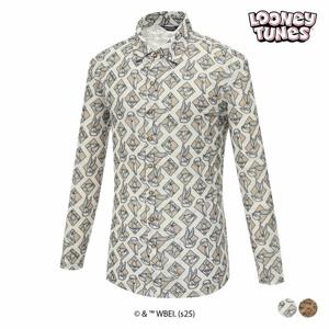 [스팍스]남성 벅스버니 패턴 긴팔 남방 셔츠 SP1MSH015